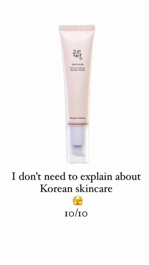 Beauty of Joseon Revive Eye Serum (Ginseng + Retinal) 30ml – Korean Eye Cream (Original)