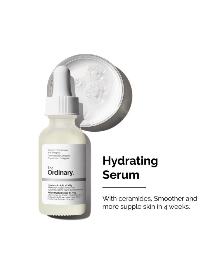 The Ordinary Hyaluronic Acid 2% + B5 30ml – Hydrating Serum (Original)