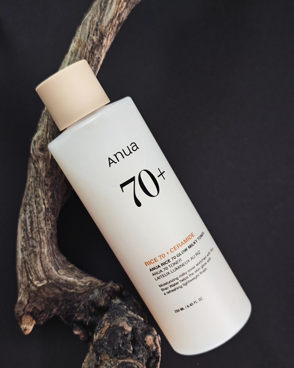 Anua Rice 70 + Ceramide Glow Milky Toner 250ml – Hydrating & Brightening Korean Toner