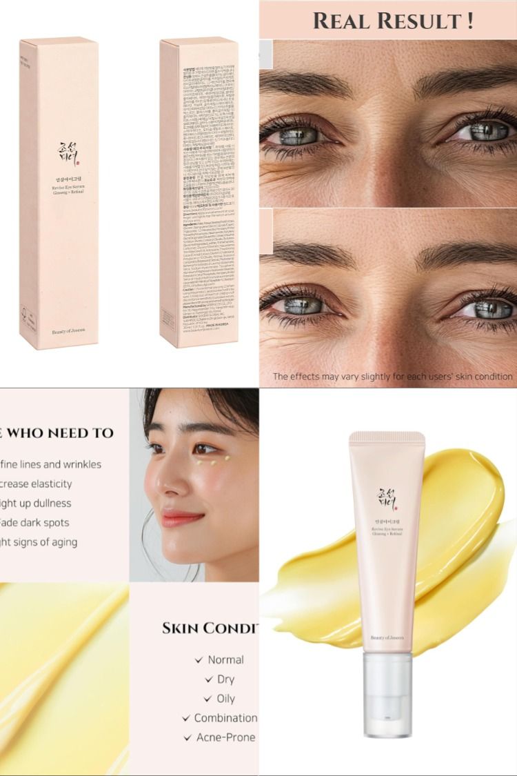 Beauty of Joseon Revive Eye Serum (Ginseng + Retinal) 30ml – Korean Eye Cream (Original)