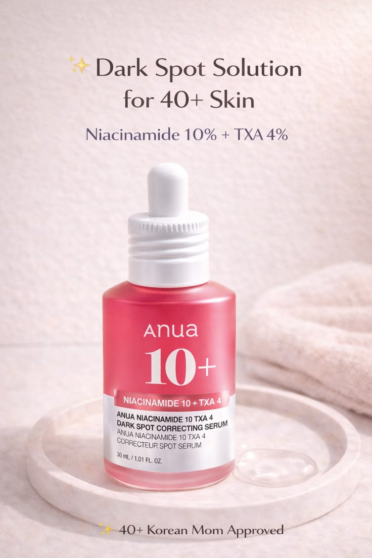 Anua Niacinamide 10% + TXA 4% Serum 30ml – Dark Spots & Acne Marks Treatment